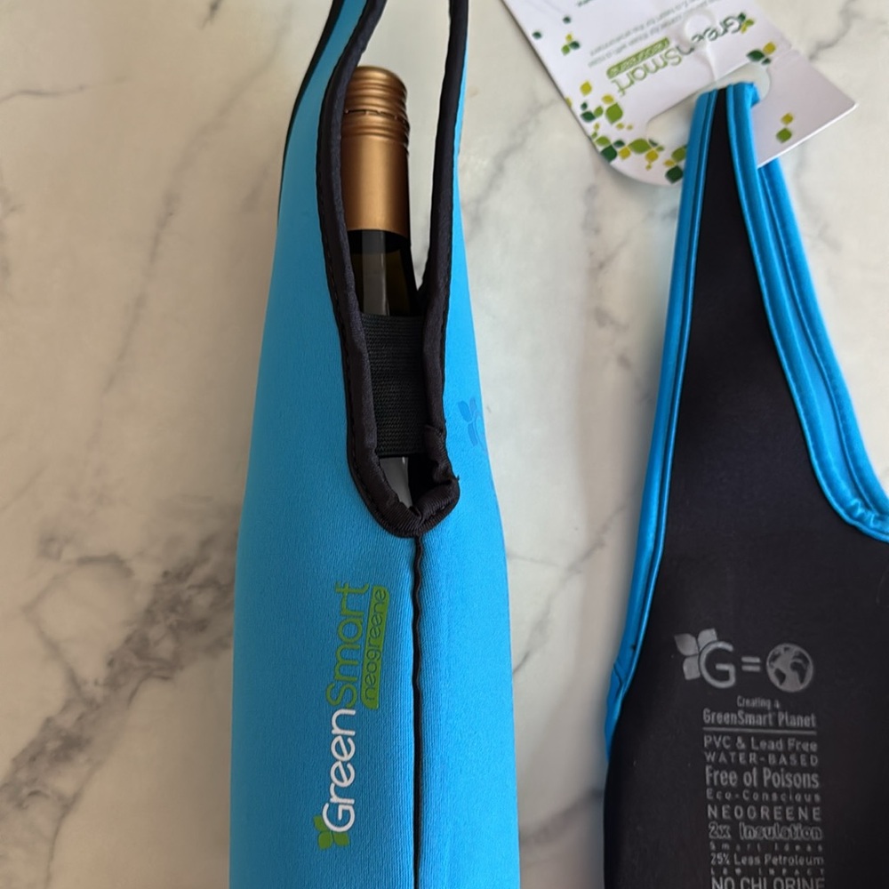 2pk GreenSmart Wine Bags Neoprene - Picture 5 of 5